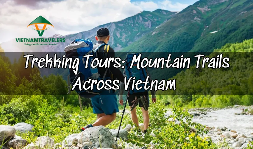 Crisp highland mountain valley and lake for a trekking retreat