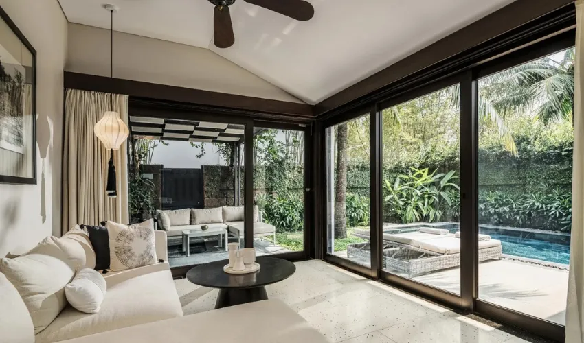 Private pool villa for a personalized wellness and spa tour in Vietnam
